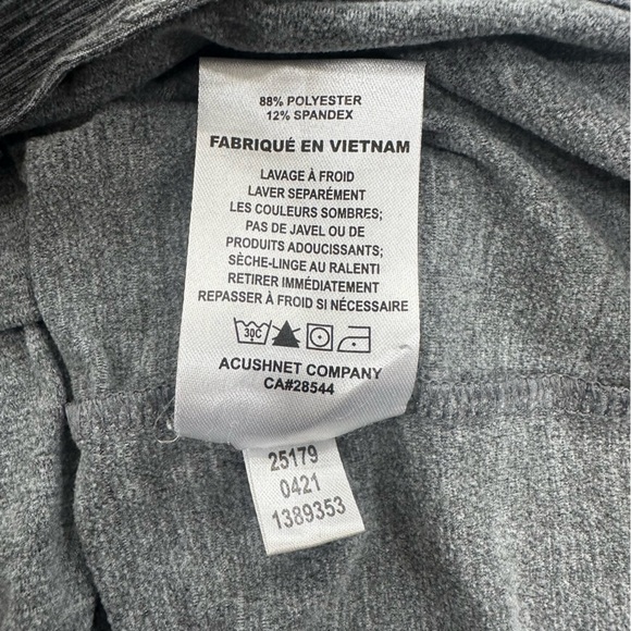 FootJoy 2021 BMW Championship 1/4 Zip Pullover. Heather Gray/Black. - Picture 8 of 12